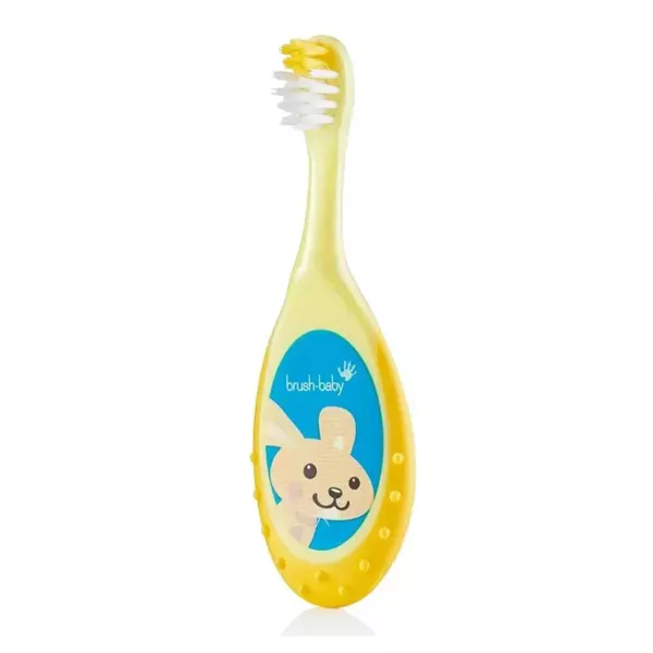Дитяча зубна щітка-прорізувач Brush-baby Flossbrush (від 0 до 3 років)