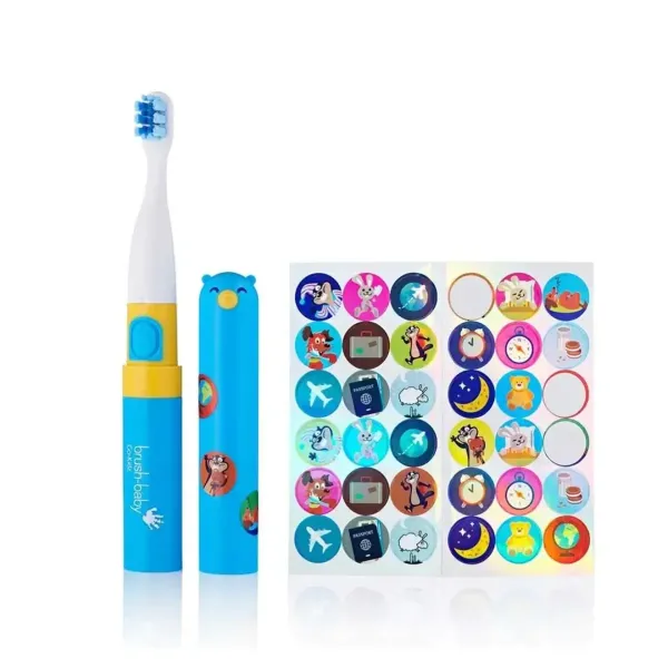 Дитяча електрична зубна щітка Brush-baby Go-Kidz Travel Kids