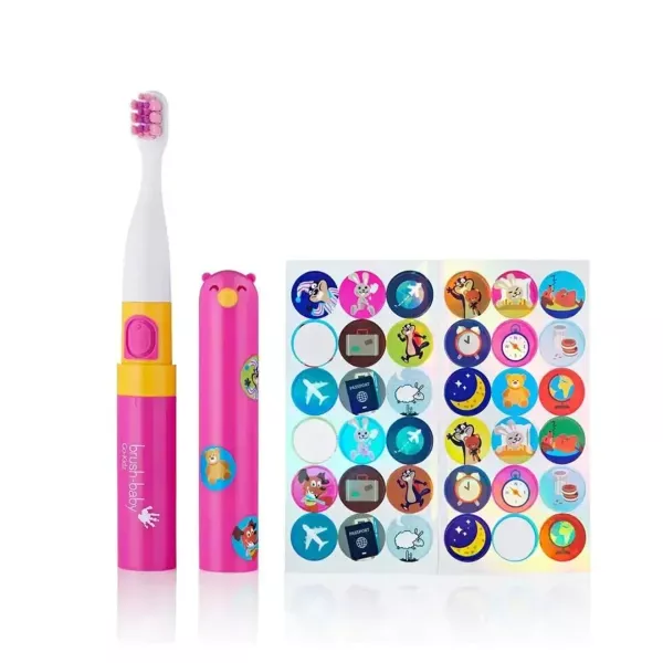 Дитяча електрична зубна щітка Brush-baby Go-Kidz Travel Kids