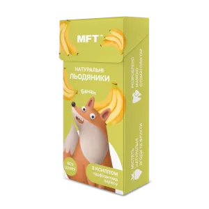 Дитячі льодяники MFT Banana, 20г