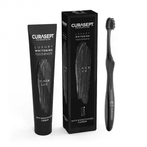Набір Curasept Luxury Whitening Black (паста 75 мл + щітка)