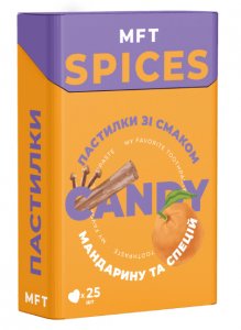 Натуральні пастилки MFT Spices, 25 шт