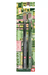 Набір зубних щіток Curaprox 5460 Recycled Duo Edition 2025, 2 шт