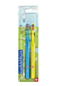 Набір зубних щіток Curaprox Kids Duo Special Edition 2025, 2 шт