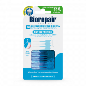 Мужзубні силіконові зубочистки Biorepair (40 шт)