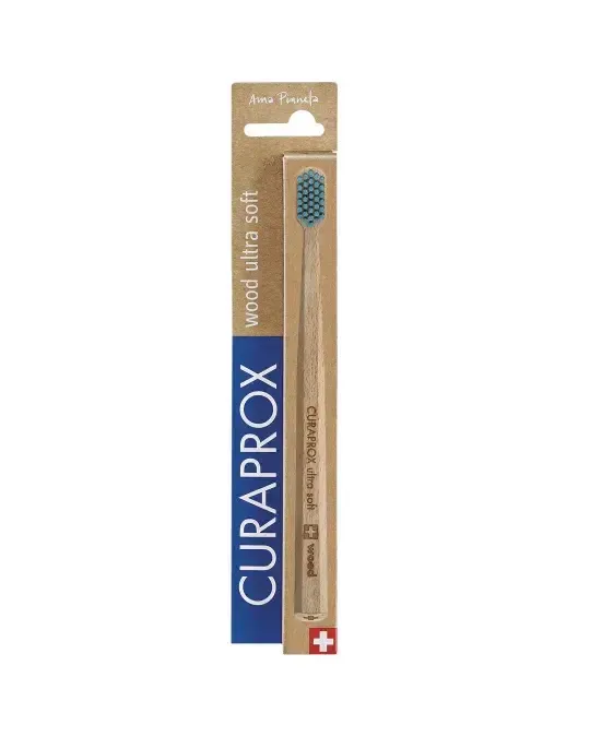 Дерев'яна зубна щітка Curaprox CS 4440 Wood Ultra soft