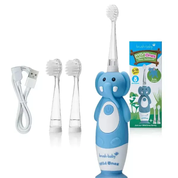 Електрична зубна щітка Brush-baby Sonic WildOnes Toothbrush (0-10 років)