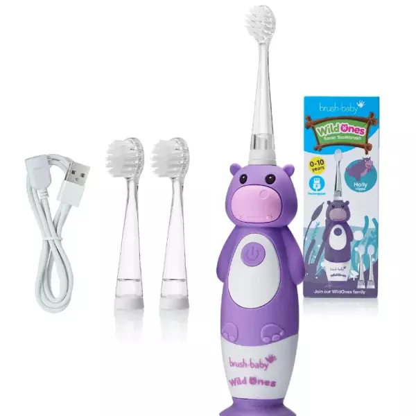 Електрична зубна щітка Brush-baby Sonic WildOnes Toothbrush (0-10 років)