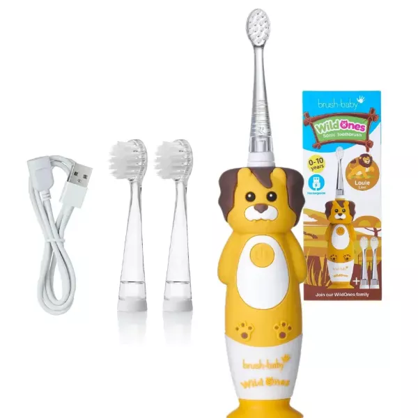 Електрична зубна щітка Brush-baby Sonic WildOnes Toothbrush (0-10 років)