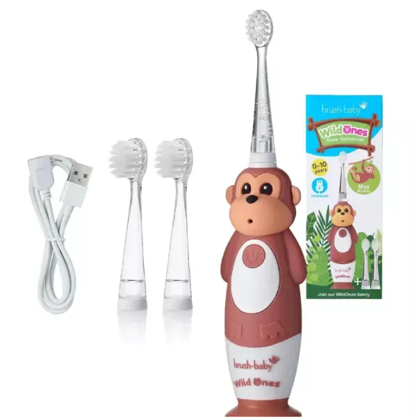 Електрична зубна щітка Brush-baby Sonic WildOnes Toothbrush (0-10 років)