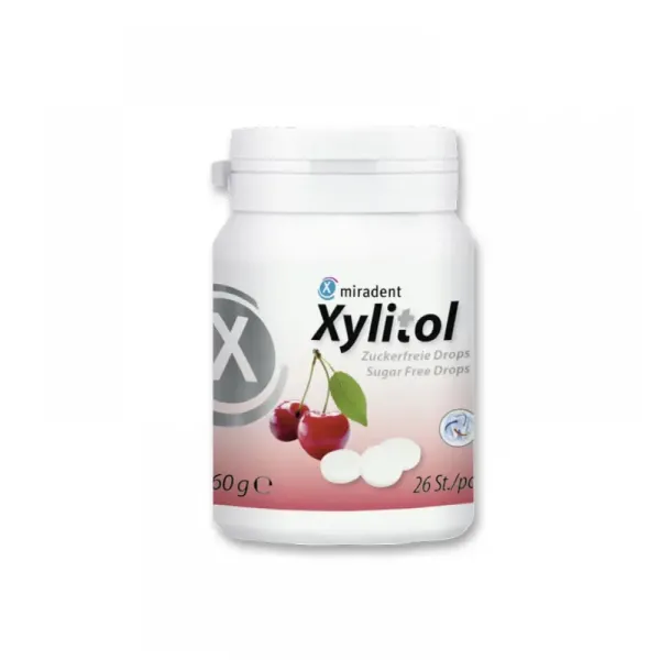 Льодяники з ксилітолом Xylitol Drops в банці, 26 шт