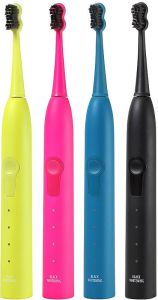 Звукова гідроактивна зубна щітка Megasmile Sonic Black Whitening II