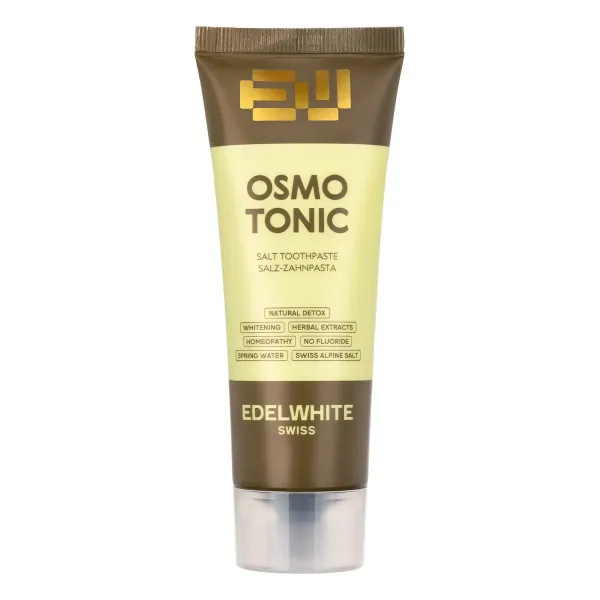 Зубна паста Edel+White Osmotonic із сіллю швейцарських Альп (75 мл)