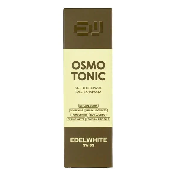 Зубна паста Edel+White Osmotonic із сіллю швейцарських Альп (75 мл)