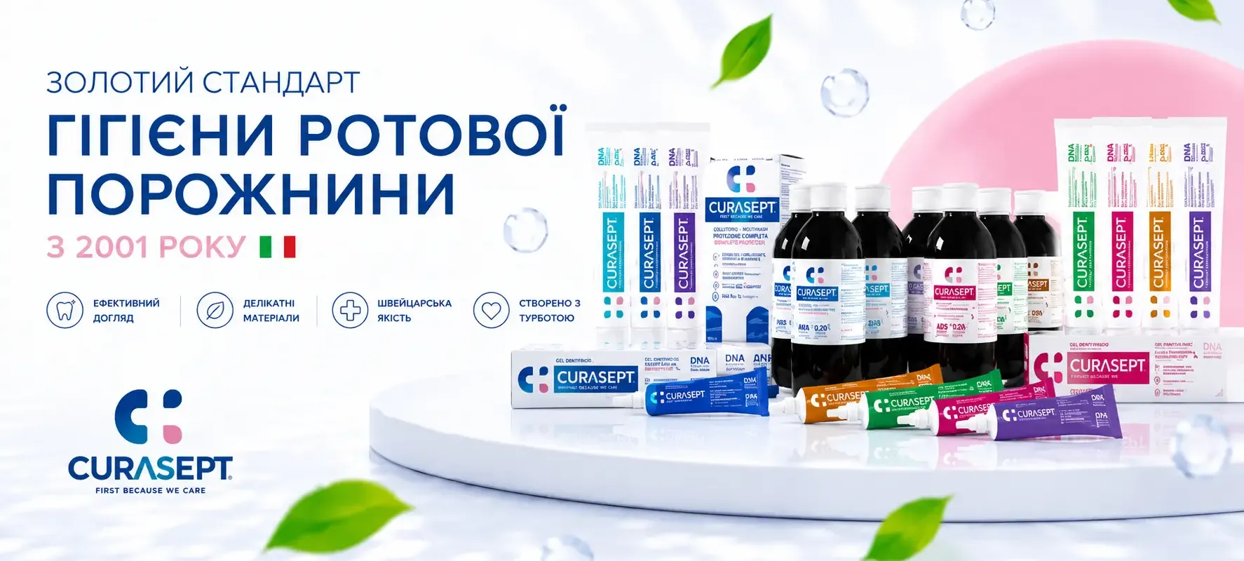 Продукція Curasept 