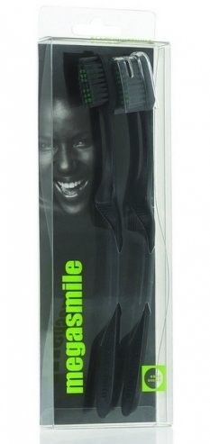 Зубна щітка Megasmile Black Whitening Medium, 2 шт