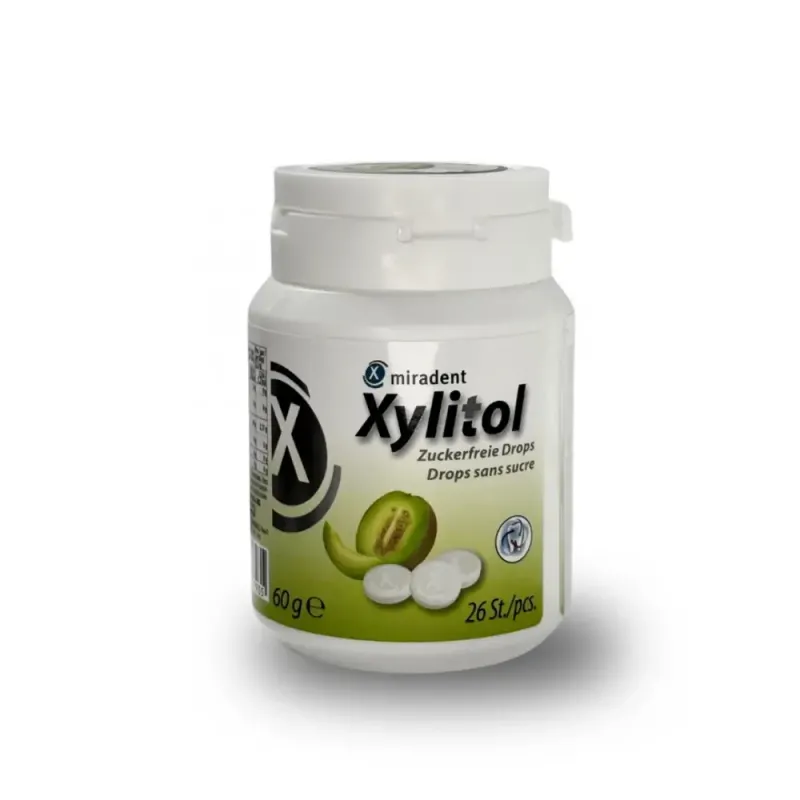 Льодяники з ксилітолом Xylitol Drops в банці, 26 шт